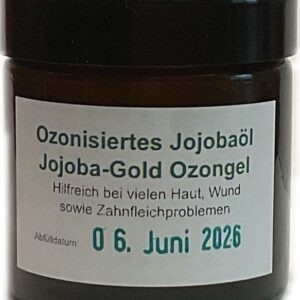 Ozonisiertes Jojobaöl, Jojoba Gold, Ozongel